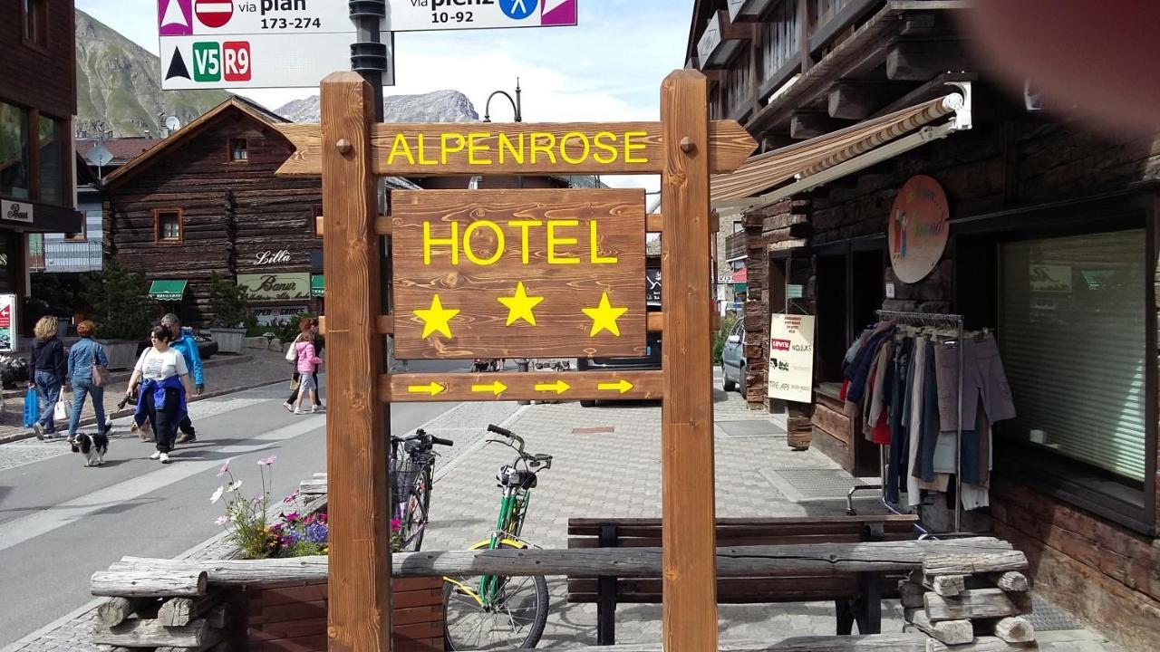 Albergo Alpenrose Livigno Buitenkant foto